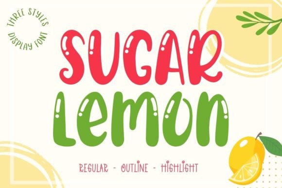 Evaluating Sugar Lemon for Summer-Themed Design Projects