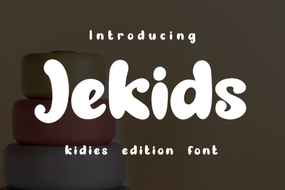 Jekids: The Playful Display Font for Children's Products
