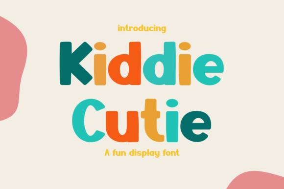 Kiddie Cuttie: The Playful Font for Joyful Designs