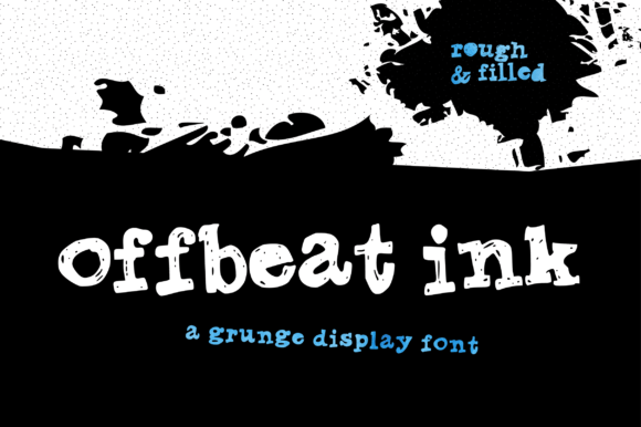 Offbeat Ink: A Handcrafted Font for Unique Designs