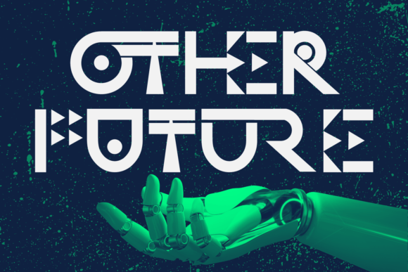 Other Future: A Geometric Font for Sci-Fi Design