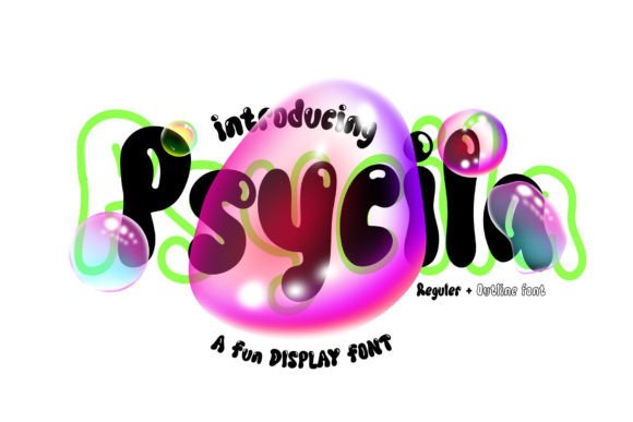 Psycila: Bringing 60s Psychedelic Art to Modern Typography