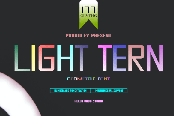 Why Light Tern Is the Geometric Display Font Your Next Brand Needs